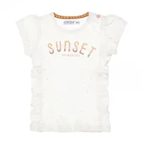 girls T-shirt white