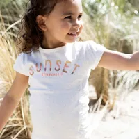 girls T-shirt white