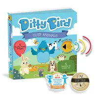 Ditty Bird Baby Sound & Texture Book: Cute Animals