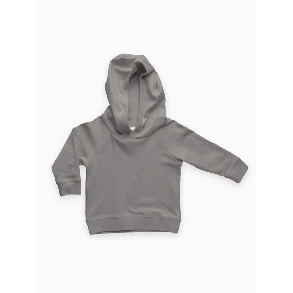 Madison Hooded Pullover - Pewter