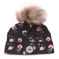 Jersey Pom Beanie  - Charcoal