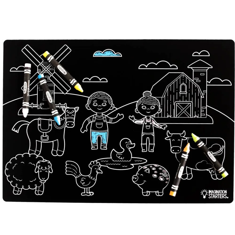 Chalkboard Farm Placemat