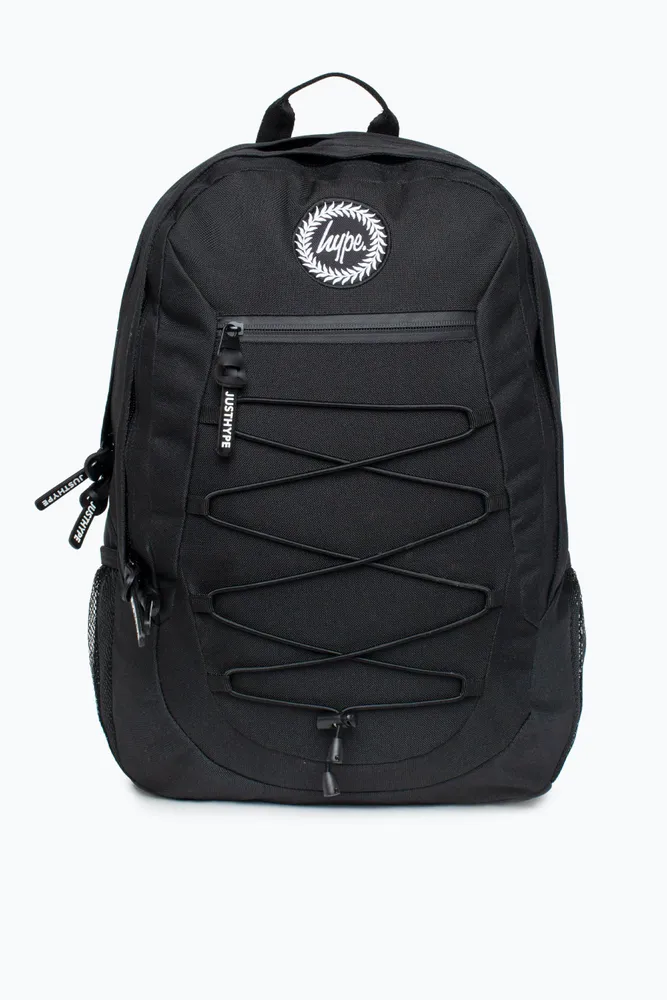 Black Crest Maxi Backpack