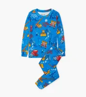 Goodnight, Construction Site Kids Book and Pajama Set