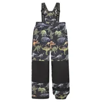 Printed Dinosaurs Two Piece Snowsuit Black