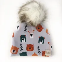 Bear Pom Beanie