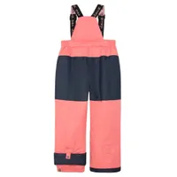 Printed Rainbow Two Piece Snowsuit Coral Pink And Navy Blue