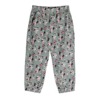 Printed Flowers Corduroy Pant