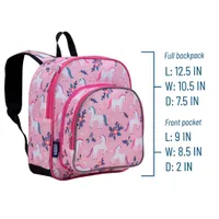 Magical Unicorns 12 Inch Backpack