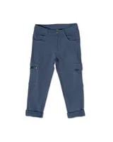 Long navy blue cargo pant