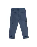 Long navy blue cargo pant