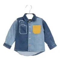 Long Sleeve Denim Shirt, Baby