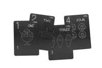 Number Chalkboard 5"x7" Cards (1-20)