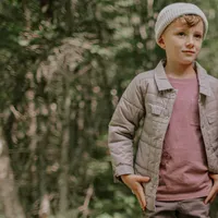 PALE PURPLE T-SHIRT COTTON, CHILD