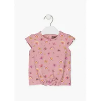 Rainbow and Butterfly Short Sleeve T-Shirt, Baby