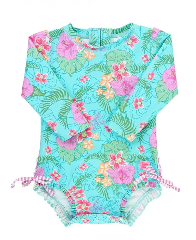 Orchid Oasis One Piece Rash Guard