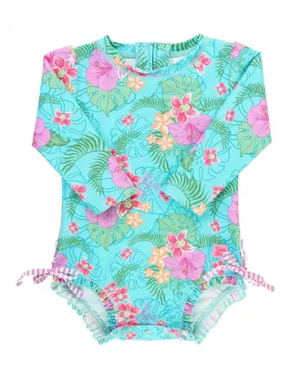 Orchid Oasis One Piece Rash Guard