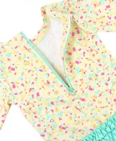 Confetti Beach One Piece Rash Guard