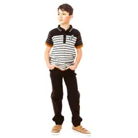 Boys Bugs Friends Club Black Joggers