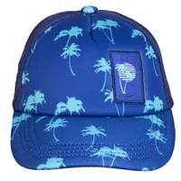 Trucker Palm Tree Ball Hat