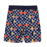 Checks Printed Boardshorts