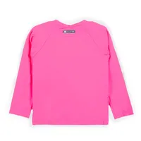 LONG SLEEVE RASHGUARD T-SHIRT - PINK