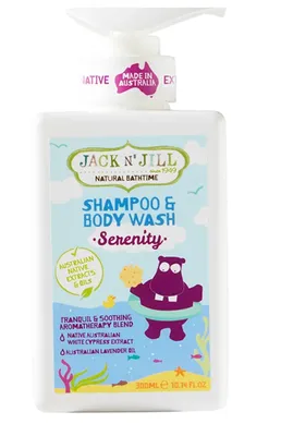 Jack N' Jill Serenity Shampoo & Body Wash - Natural 300mL