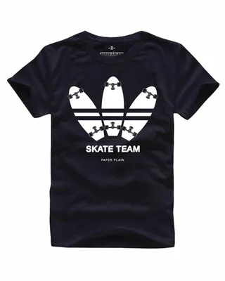 SKATE TEAM TEE BLACK