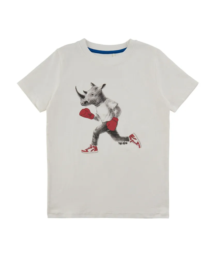 TNFrank S_S Tee - White Swan