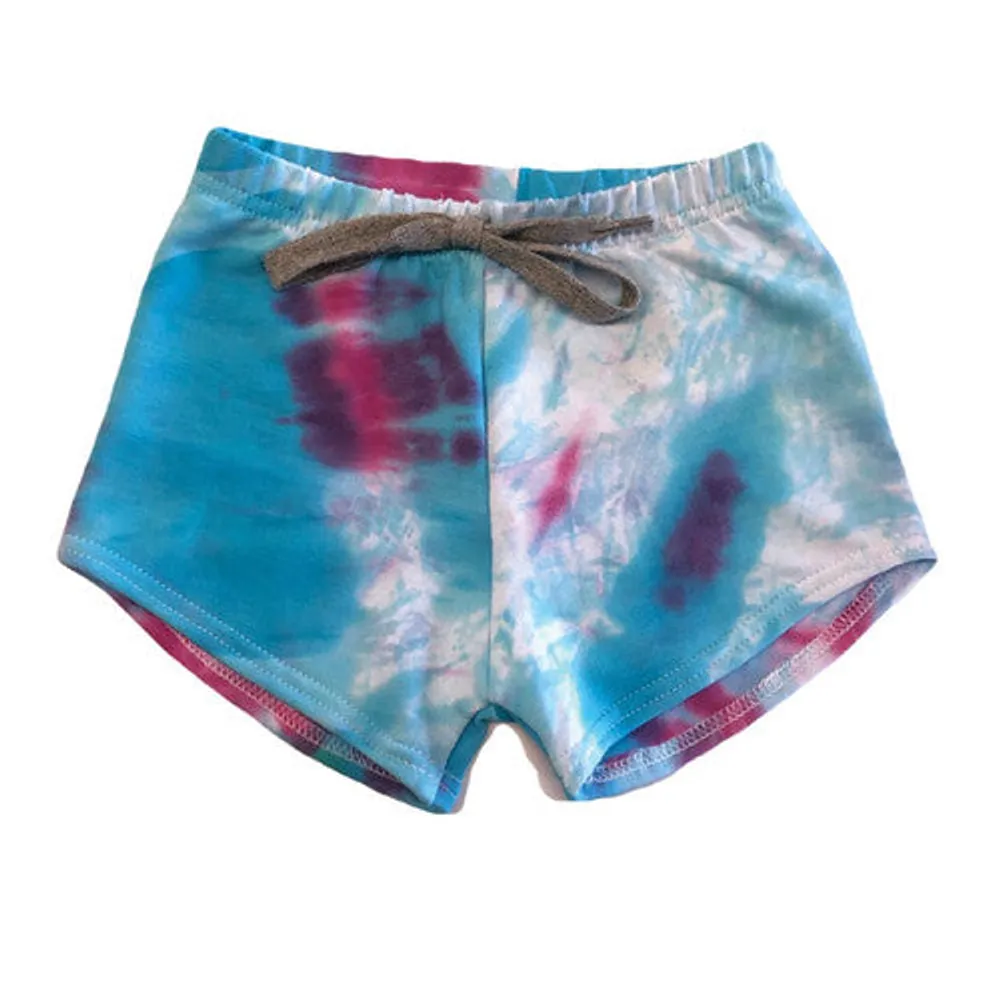 Cotton Candy Tie Dye Shorties