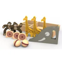 SAFARI BOWL - BOWLING GAME & SAFARI PLAYSET