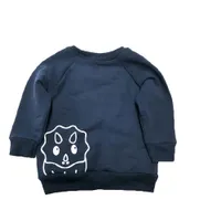 CAN'T. HAVE TO WALK MY DINOSAUR. SWEATSHIRT NAVY