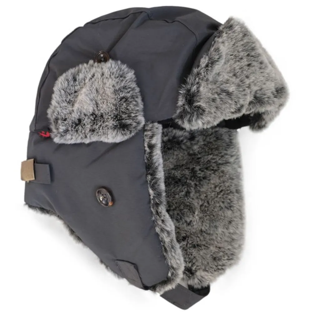 Trapper Hat - Charcoal