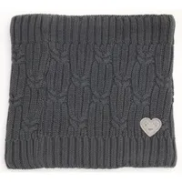 Girls Knit Teddy Lined Neck Warmer