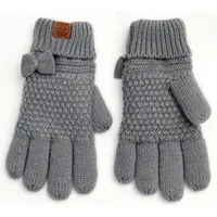 Knit Bow Gloves (Multiple Colors)