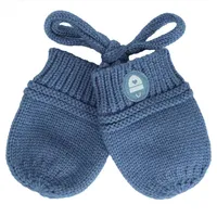 Cotton Baby Mitt with Cord (Multiple Colors)