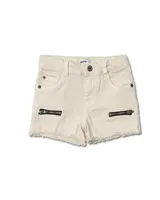 White flat shorts One day NYC