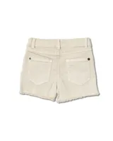 White flat shorts One day NYC