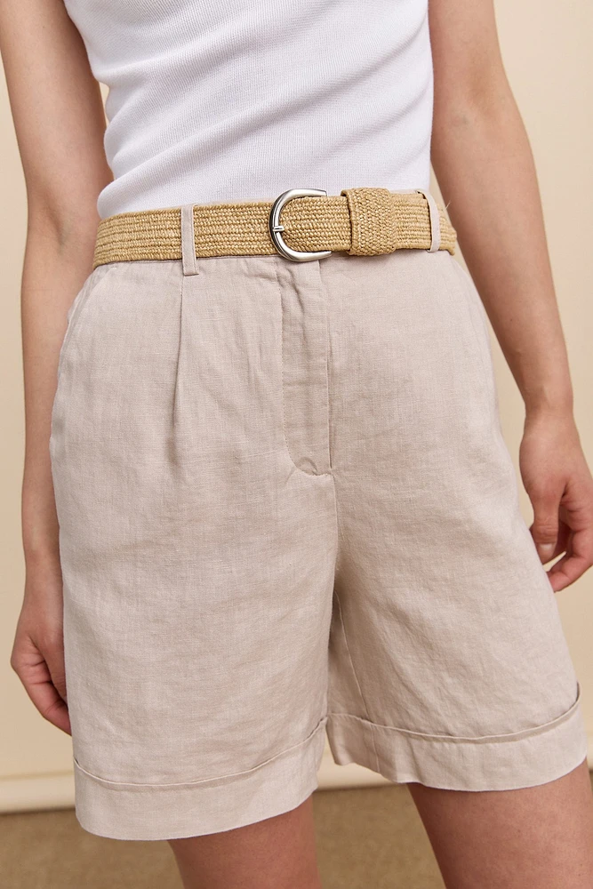 Braided belt