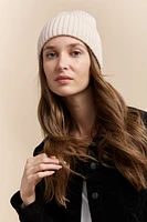 Rib beanie