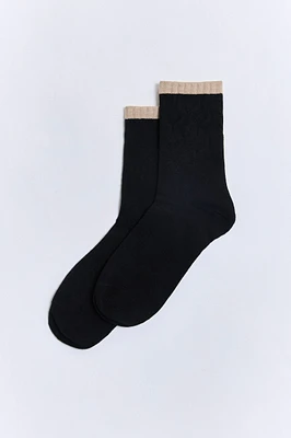 Chaussette texturée