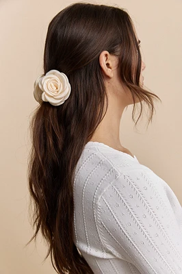 Barrette à cheveux en forme de fleur