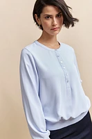 Henley blouse