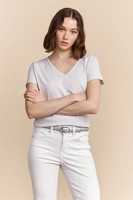 Basic V neck T-shirt