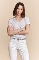 Basic V neck T-shirt