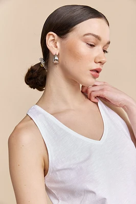 Basic V neck cami