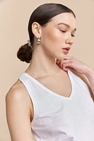 Basic V neck tank top