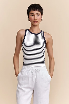 Striped tank top