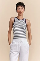 Striped tank top