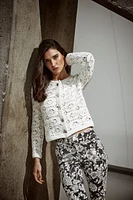 Crochet cardigan